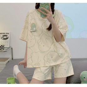 Pa 251413 INS Style Soft Material Cotton Sweet Pajamas