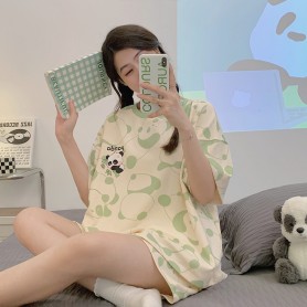 Pa251513  INS Style Soft Material Cotton Sweet Pajamas