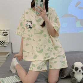 Pa251513  INS Style Soft Material Cotton Sweet Pajamas