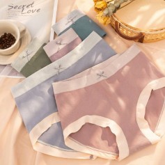 7082 High Quality Cotton Panties 石墨烯底档高品质高弹力内裤