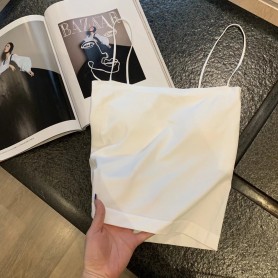 2411 Ice Silk Inner Top With fix sponge