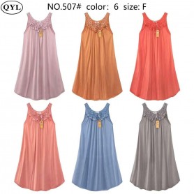 507 Home Wear Sleep Dress Plus Size 50-100kg
