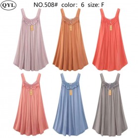 508 Home Wear Sleep Dress Plus Size 50-100kg