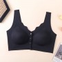 25057 Front Button Seamless Bra Top Plus size 36bc-42bc