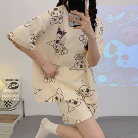 Pa252013  INS Style Soft Material Cotton Sweet Pajamas
