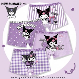 K125 Kids Cotton Girl Panties Boxer (4pcs)