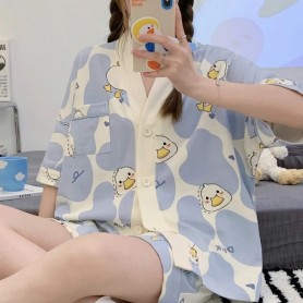 Pa252816 INS Style Soft Material Cotton Sweet Pajamas