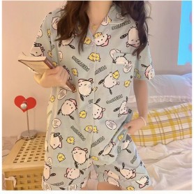 Pa253216 INS Style Soft Material Cotton Sweet Pajamas