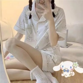 Pa253416 INS Style Soft Material Cotton Sweet Pajamas