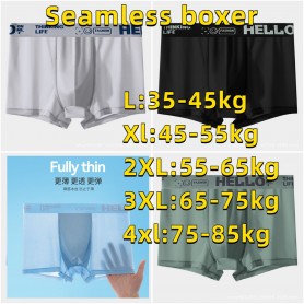 Men’s Stretch Boxer Briefs – Seamless Panties 1pc