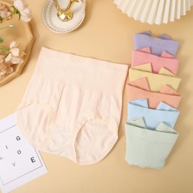 High Waist Cotton Panties 1pcs