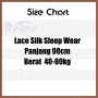 5007 Sexy Silk Night Dress free size 40-80kg