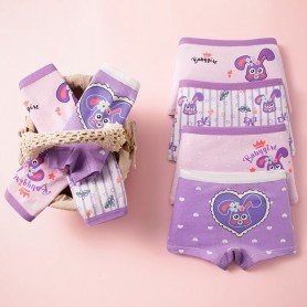 Kids Cotton Girl Panties Boxer  k112 (4pcs)