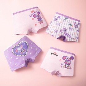 Kids Cotton Girl Panties Boxer  k112 (4pcs)