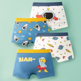 Kids Cotton Boy Panties Boxer  k114 (4pcs)